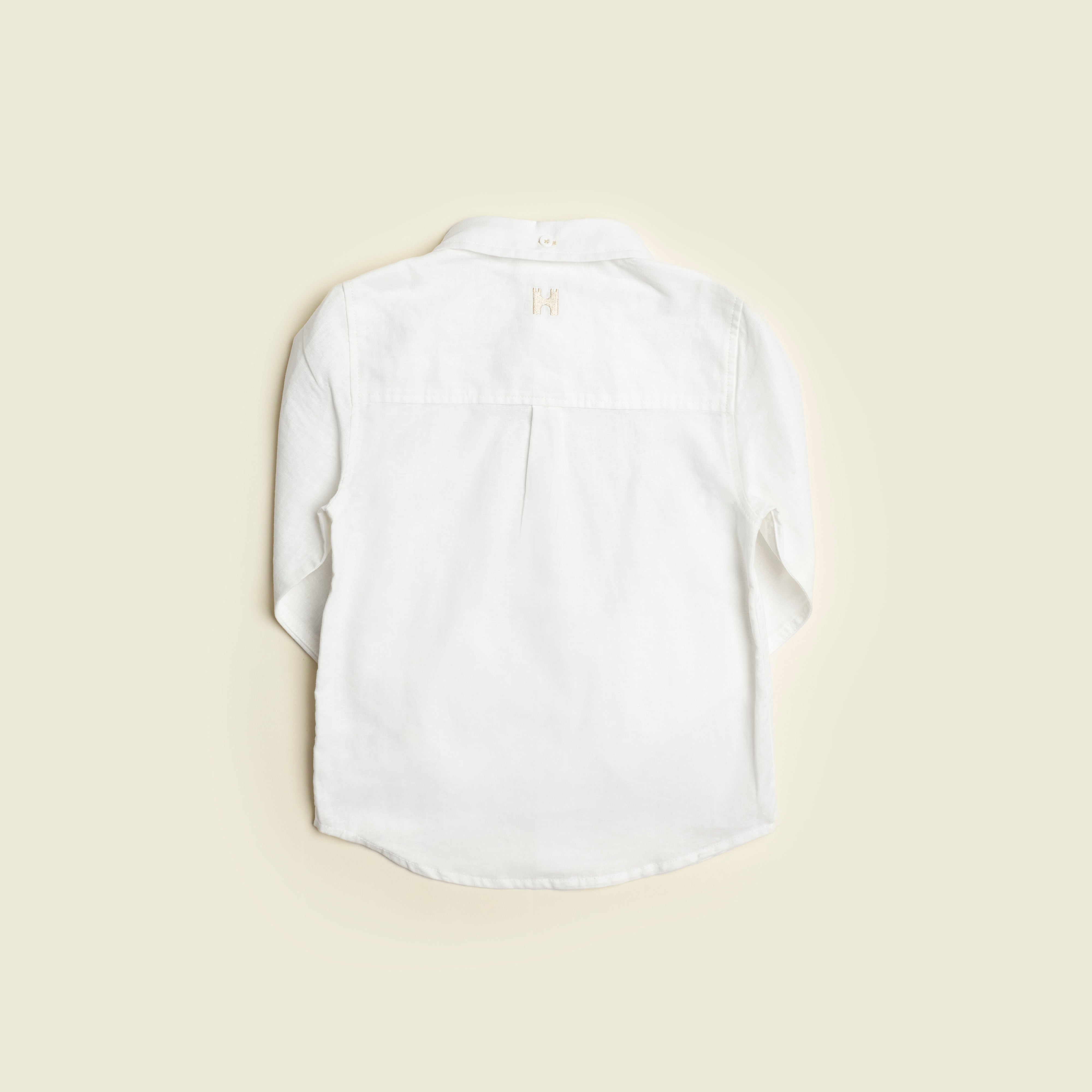 Kids Classic Button Up Shirt Back