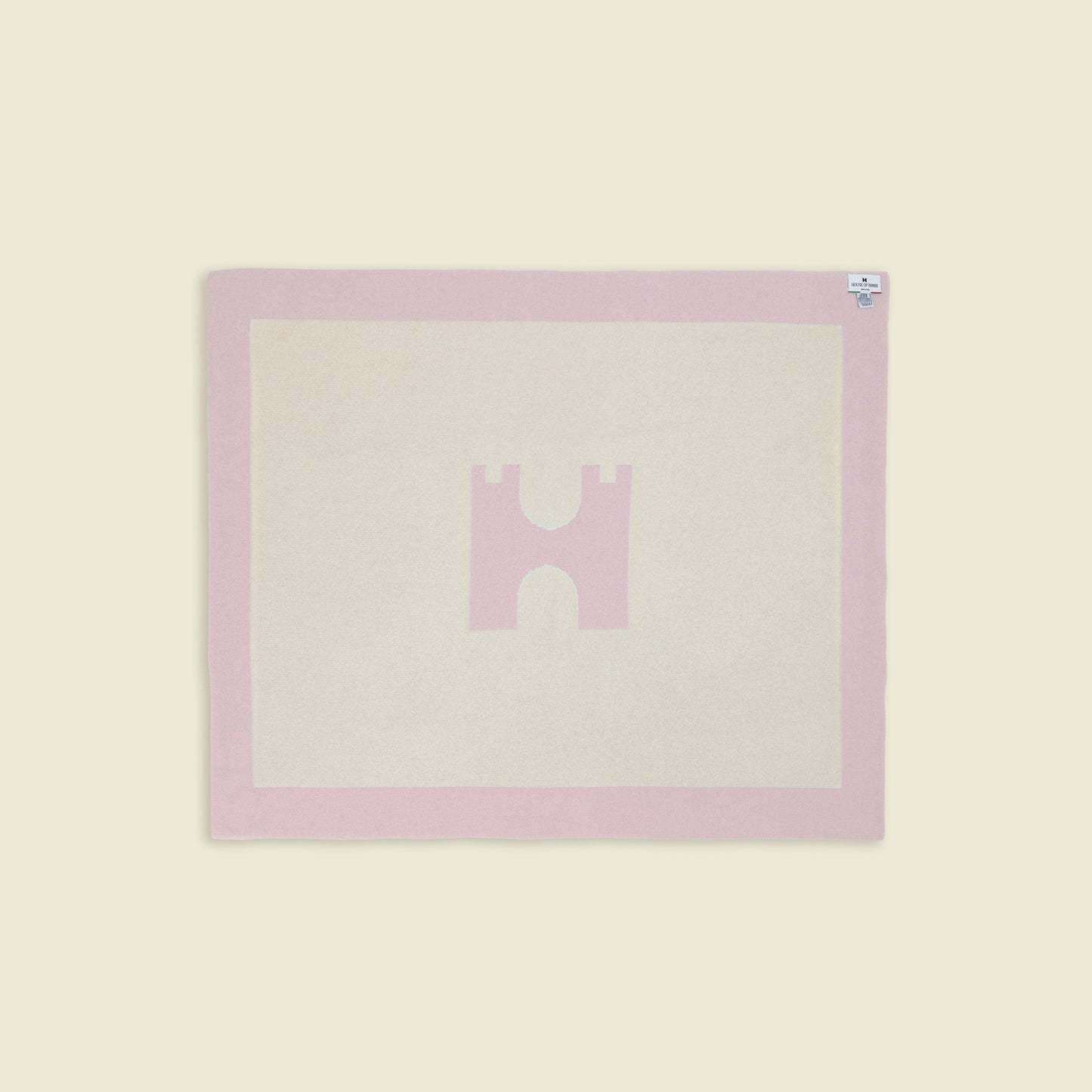 Cashmere Castle Blanket Pink Top