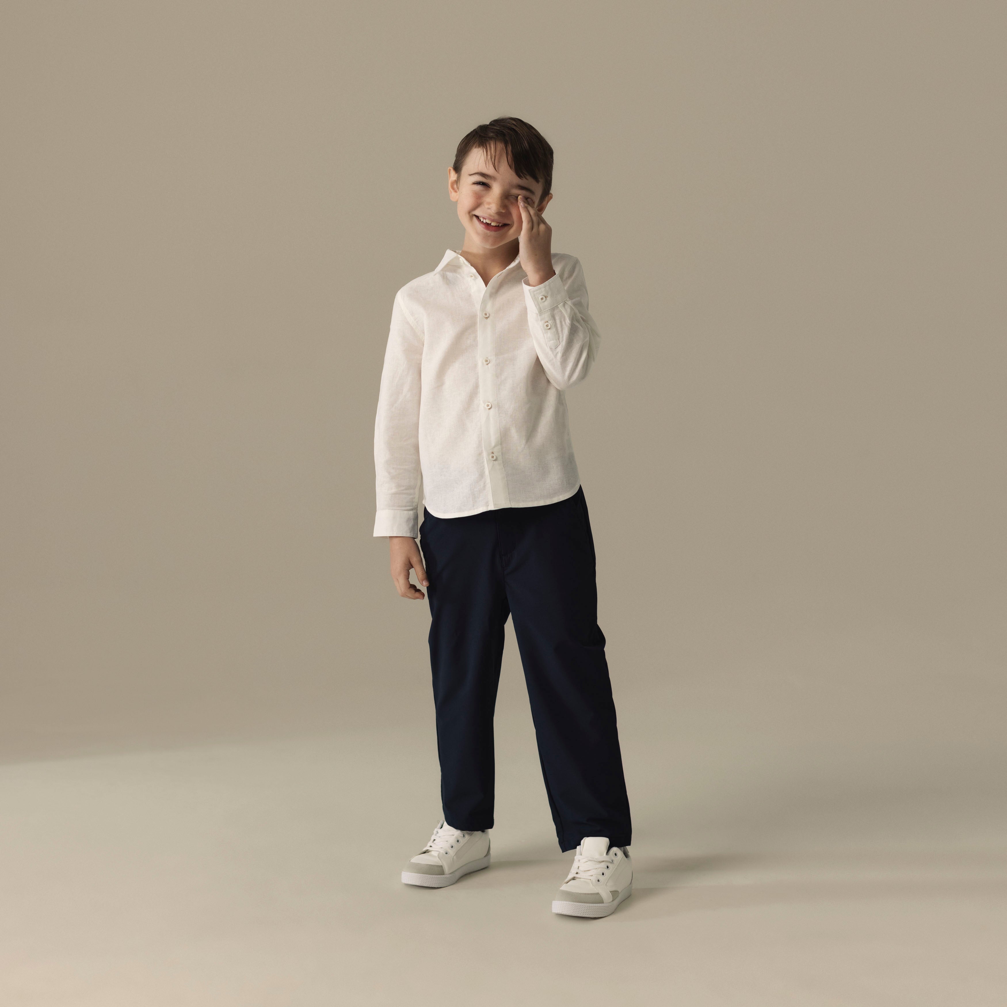 HOUSE OF BIMBI - Kids Classic Button Up Shirt