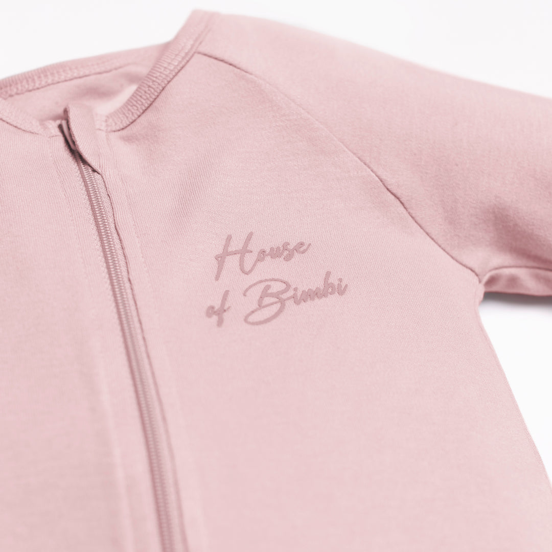 Footed  Cotton Bamboo Baby Suit