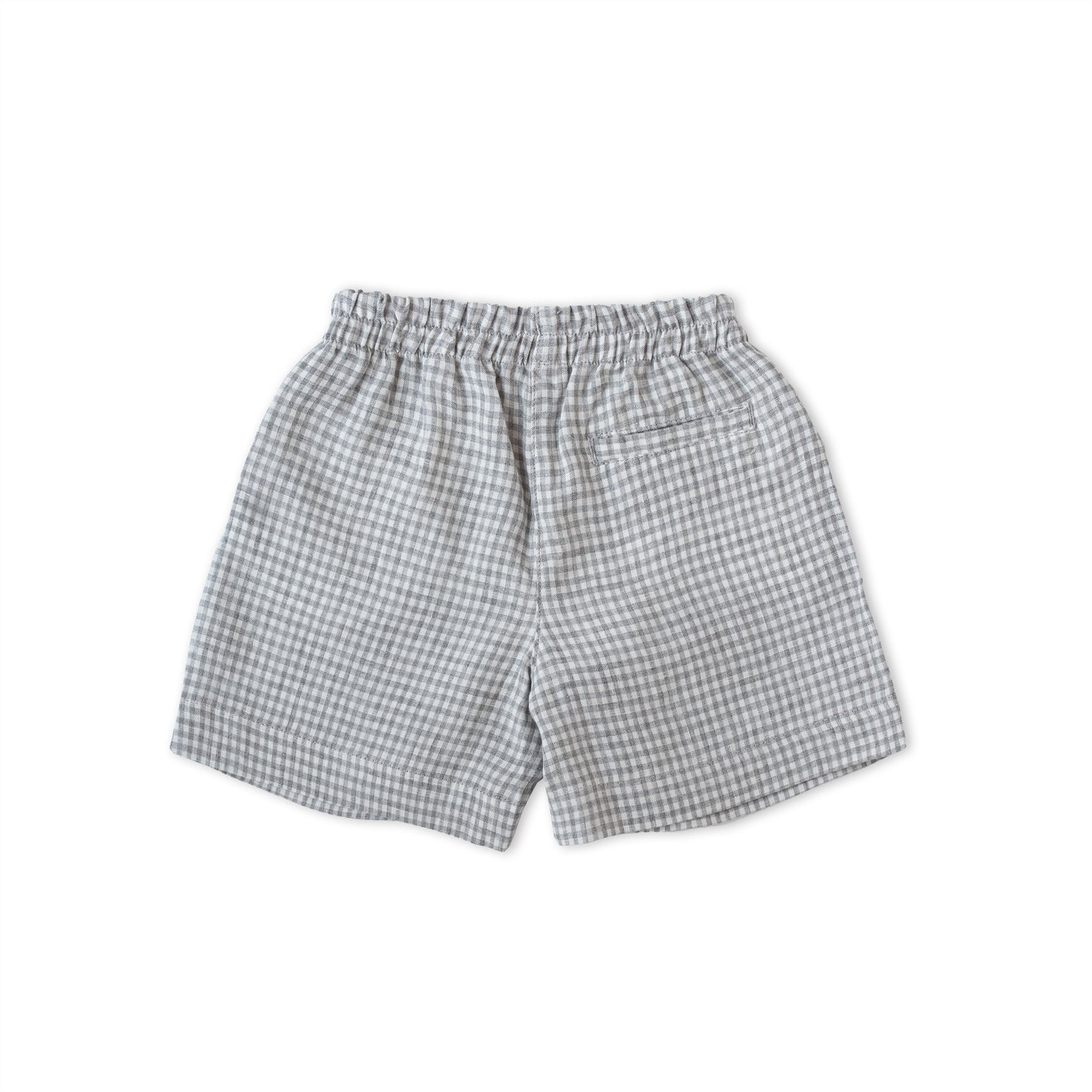 Bermuda shorts grey white check