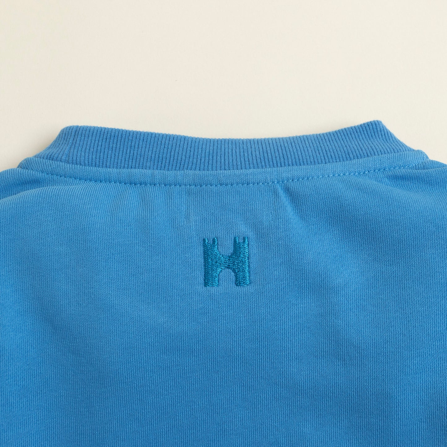Kids Crewneck Sweatshirt Blue Back