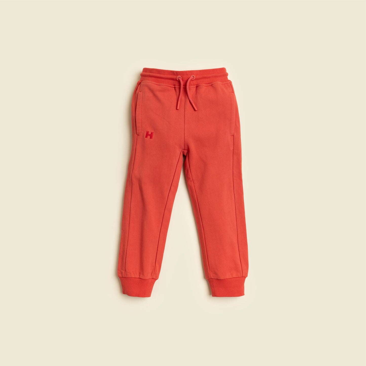 Kids Sweat Pants Red Front