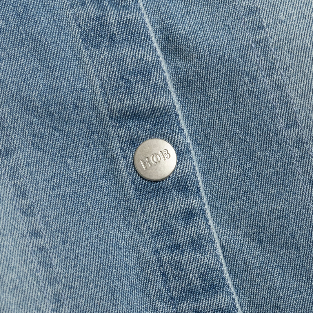 Kids Denim Jacket Button 2