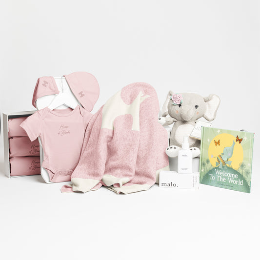 Grand Baby Shower Gift Box - Pink