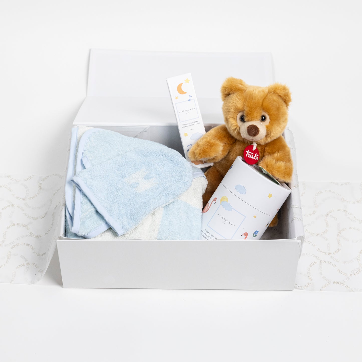 Blue Bath Time Gift Box