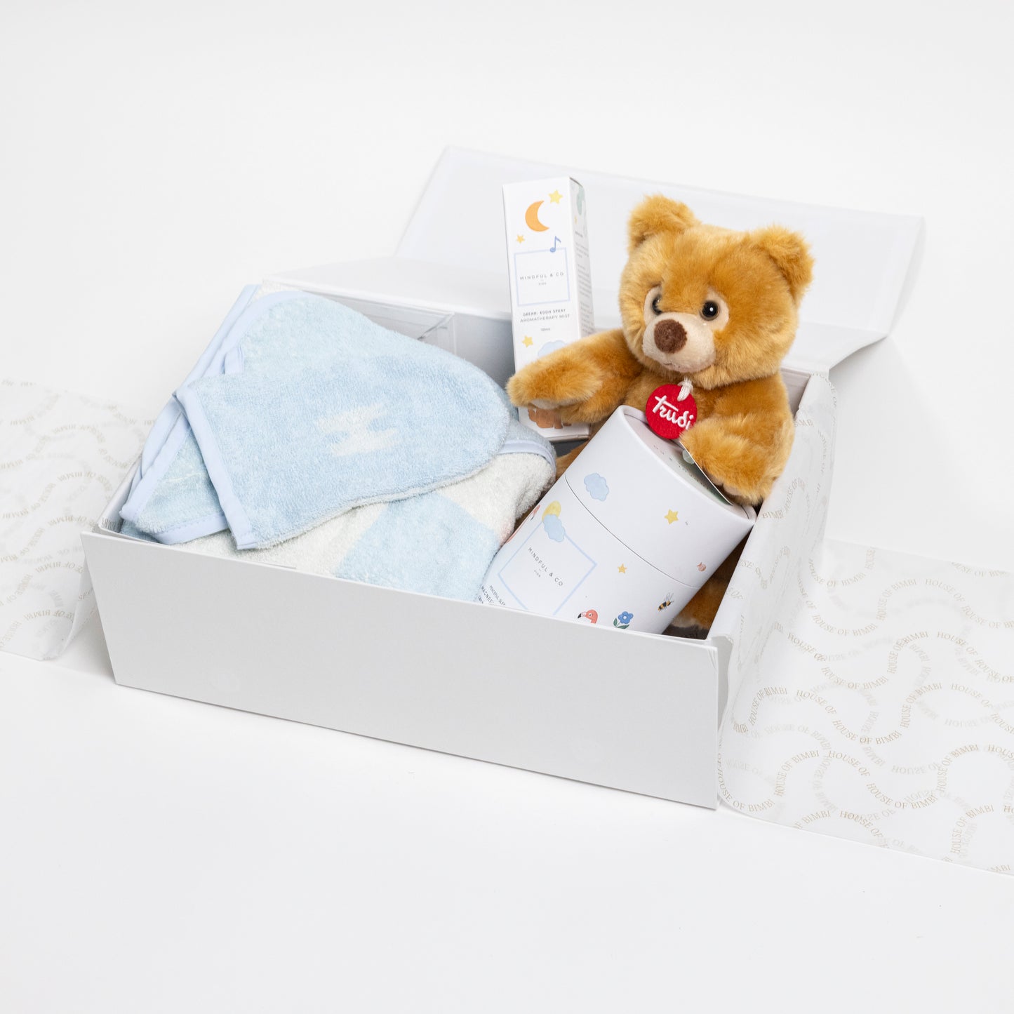 Blue Bath Time Gift Box