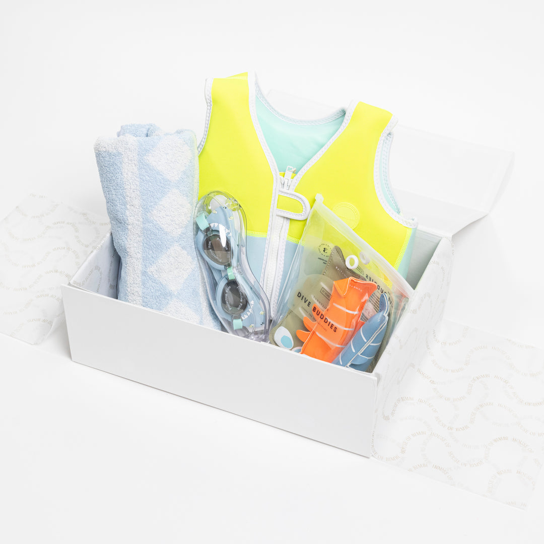 Blue Swim Gift Box