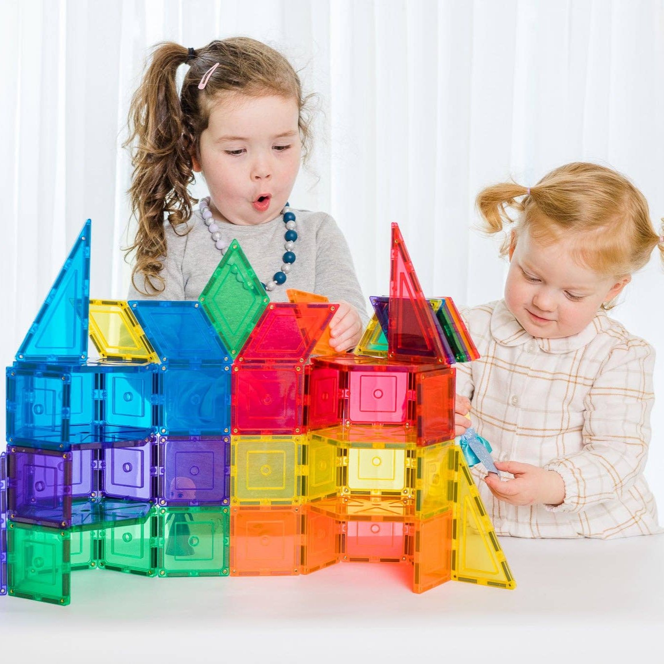 Learn & Grow Magnetic Tiles - Geometry Pack (36 piece)