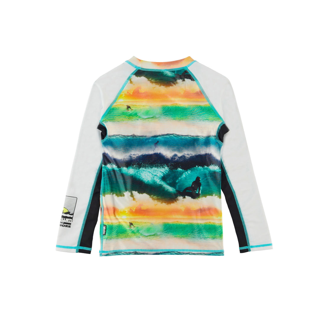 MOLO - Neptune Long Sleeve Swim Top back