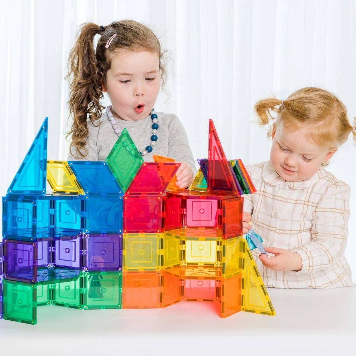 Learn & Grow Magnetic Tiles - Geometry Pack (36 piece)