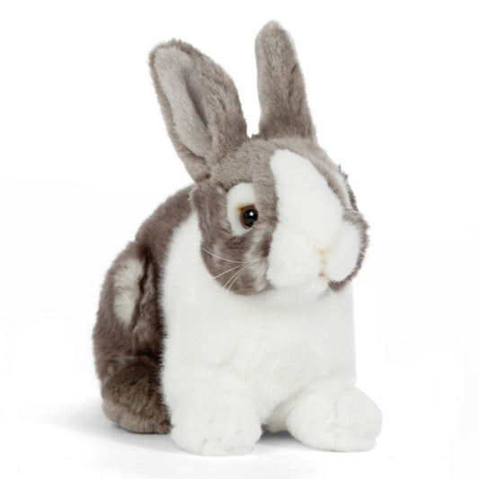 Living Nature Pet Rabbit Grey Plushie