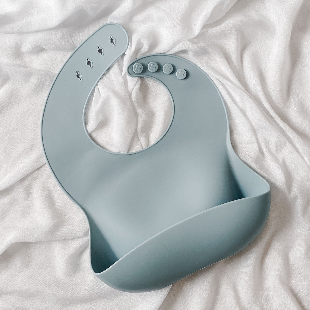 baby boy Silicone Bib dishwasher safe