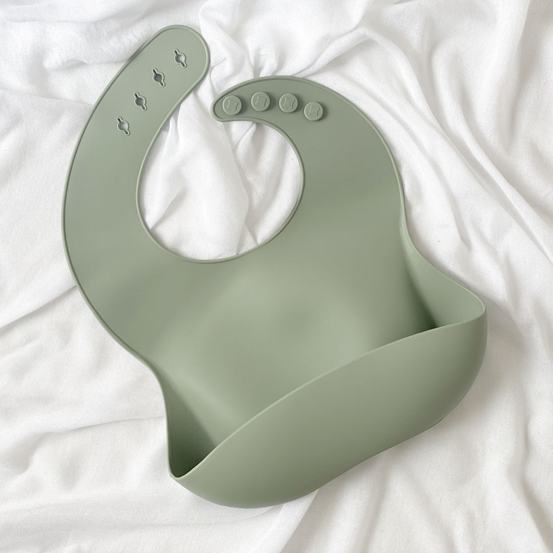 Silicone Bib green BPA free