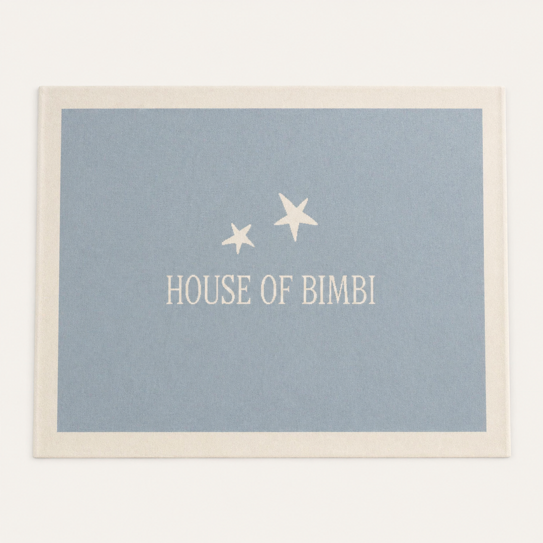 HOUSE OF BIMBI - 100% Cotton Baby Blanket