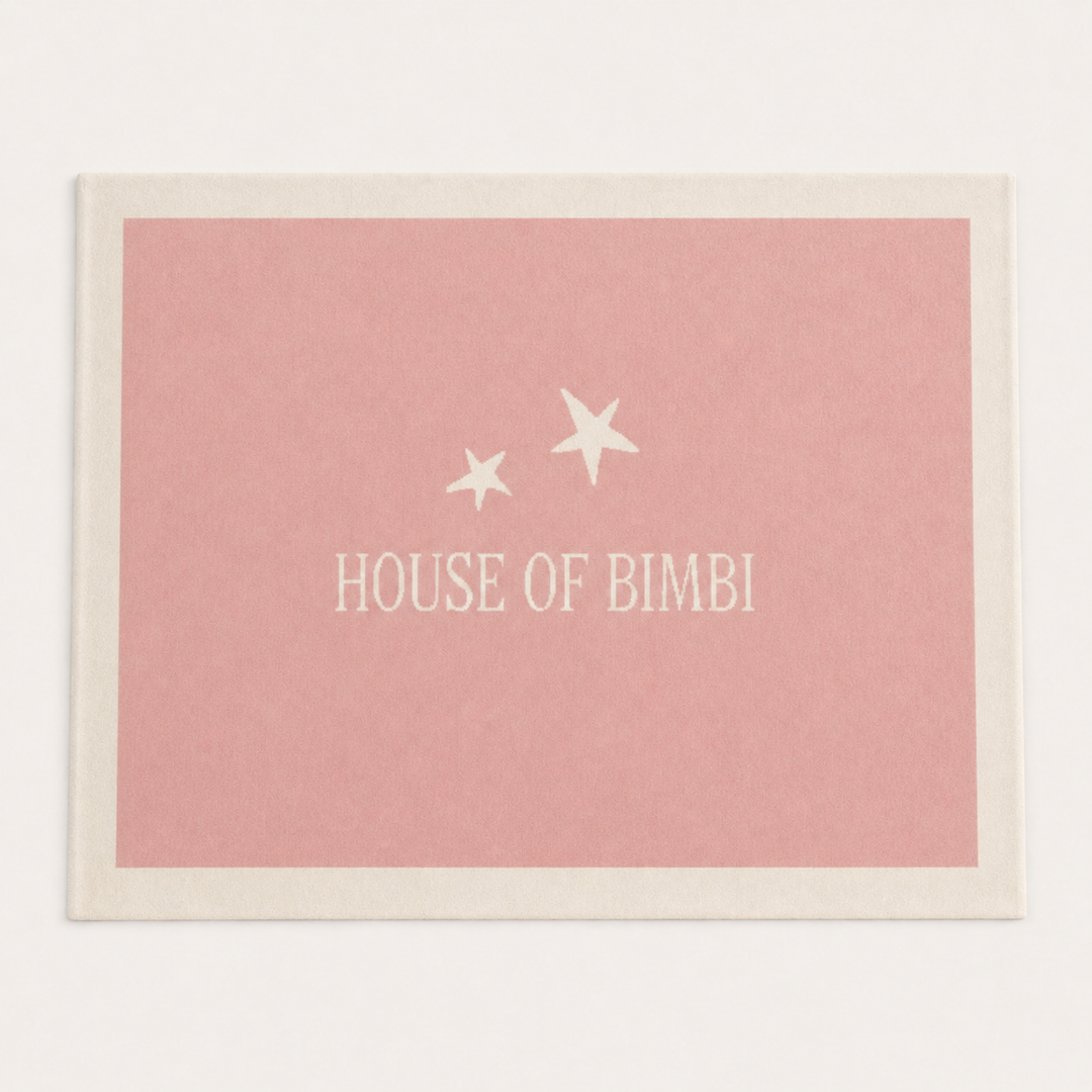 HOUSE OF BIMBI - 100% Cotton Baby Blanket