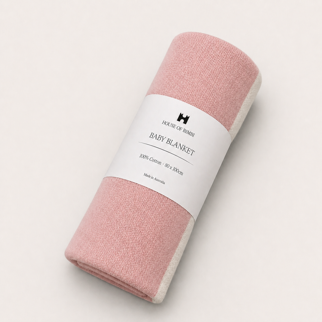 HOUSE OF BIMBI - 100% Cotton Baby Blanket
