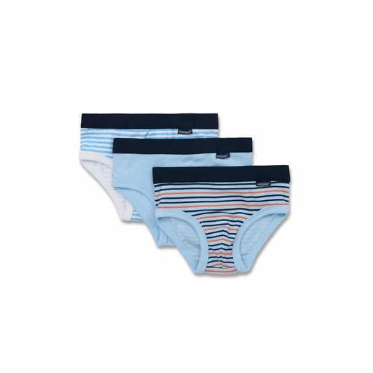 MARQUISE - Boys Blue 3 Pack Underwear