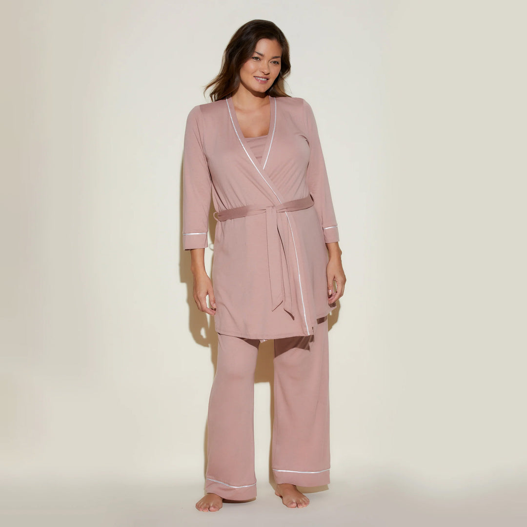 Nursing Pyjamas Set With Robe New Mum 