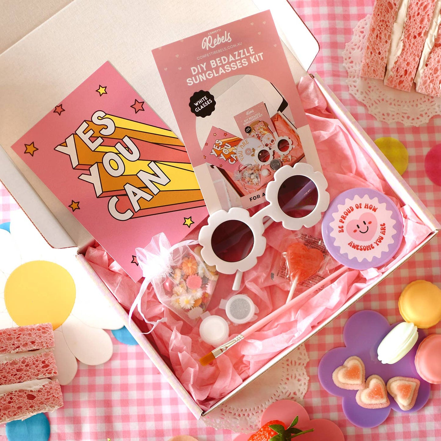 Girls DIY Sunglass Kit