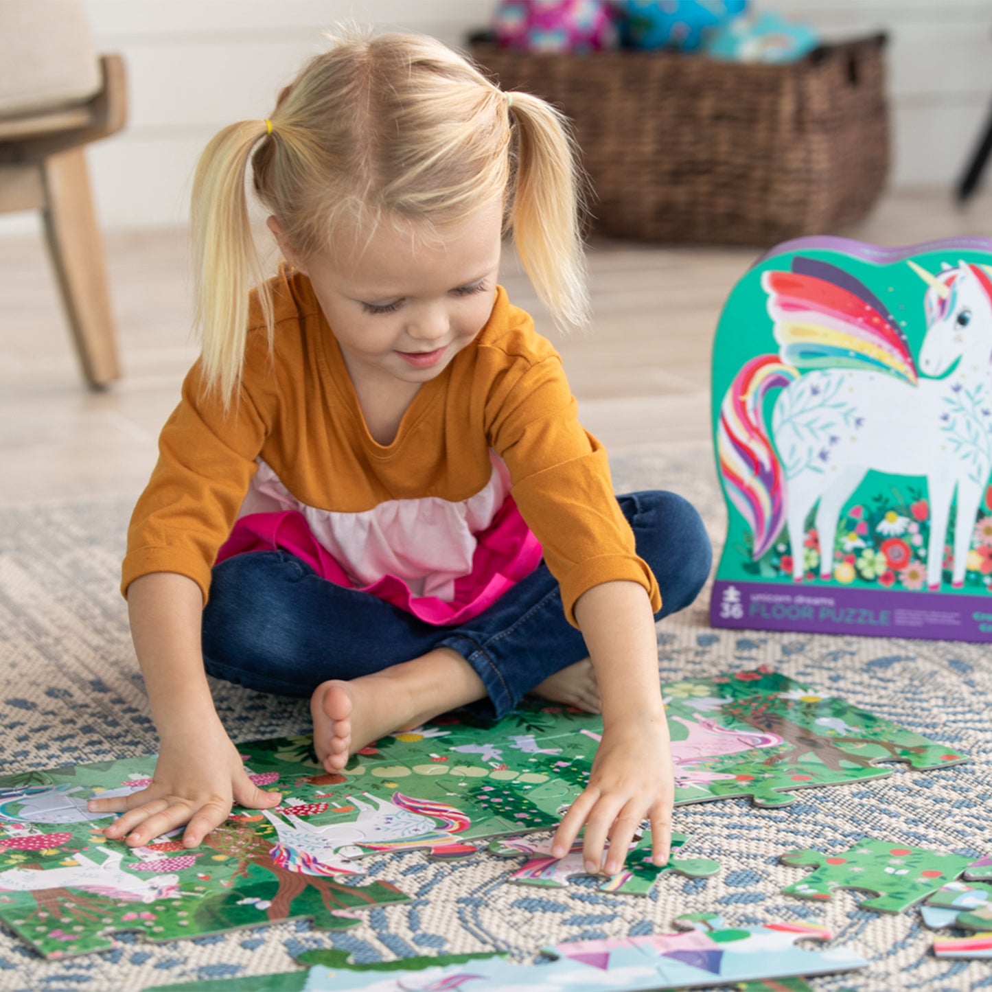 Classic Floor Puzzle 36pc Unicorn Dreams