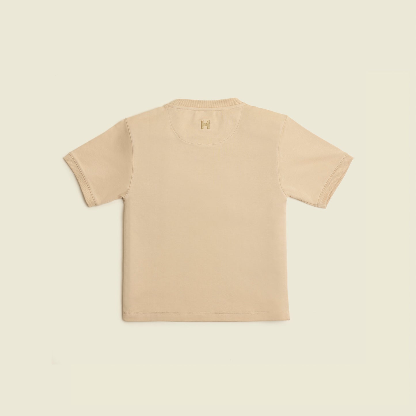 Kids Pocket T-Shirt Sand Back