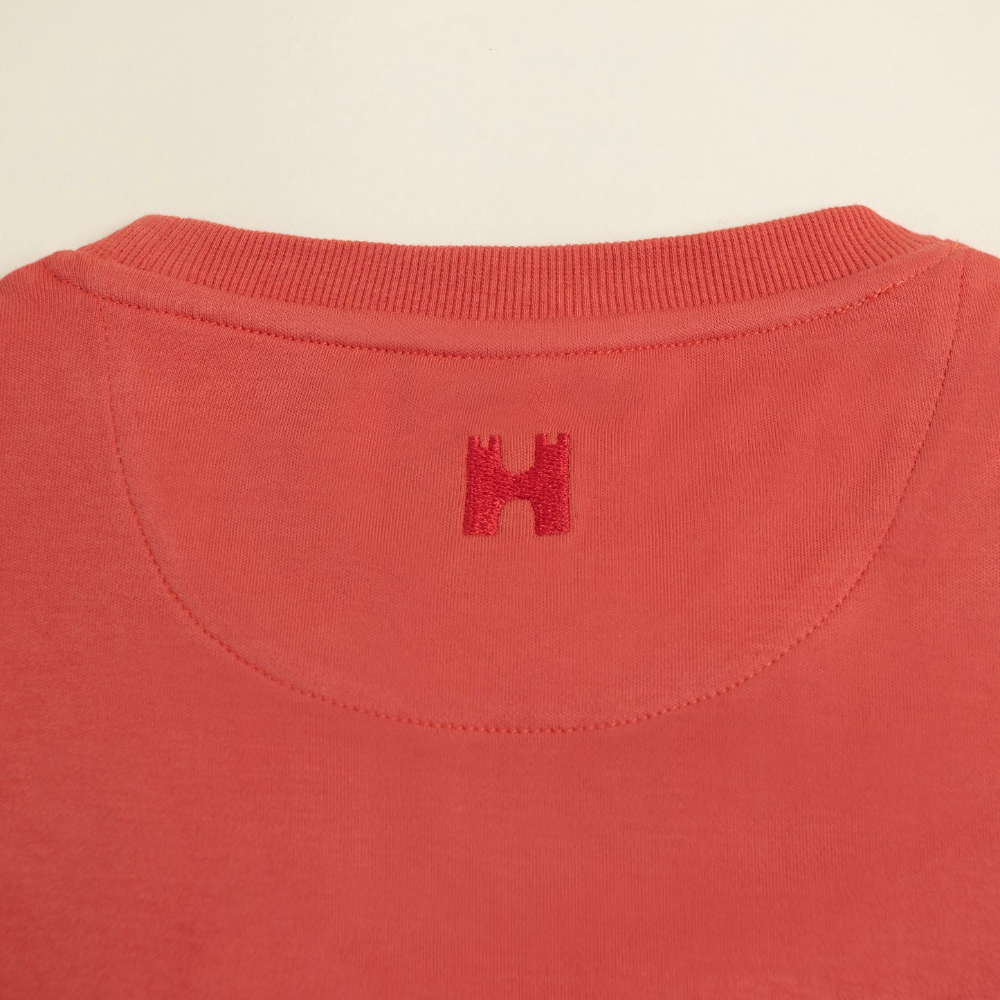 Kids Pocket T-Shirt Red Close up