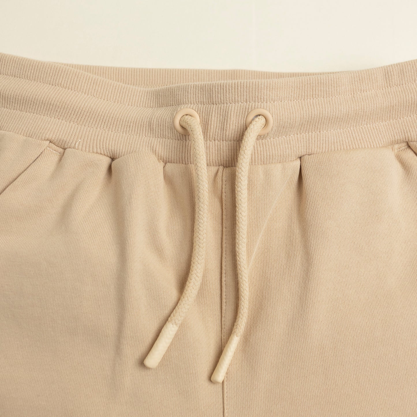 Kids Sweat Shorts Sand Close up