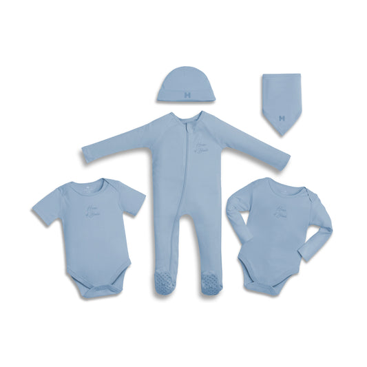 Baby boy newborn gift set