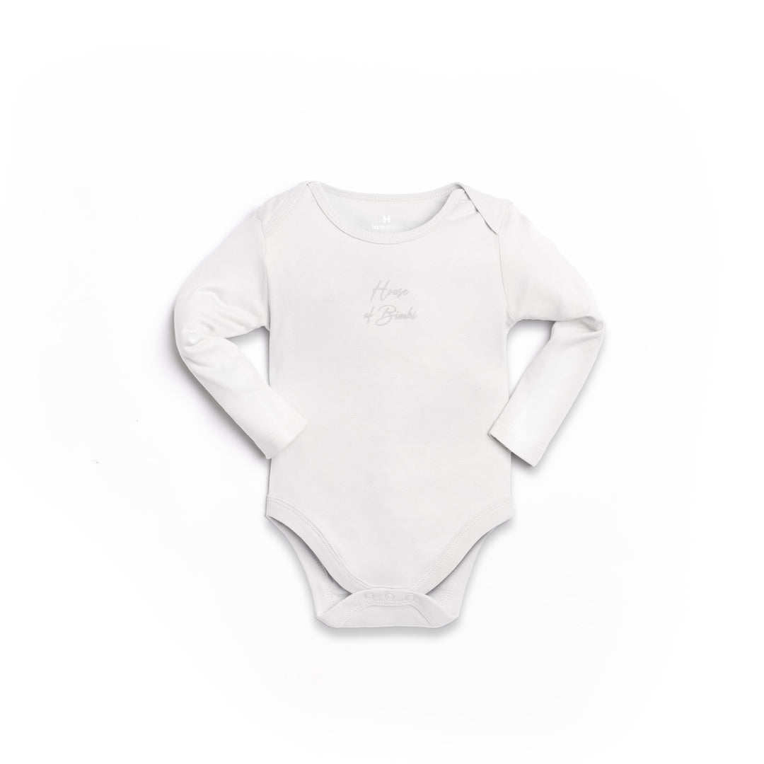 Unisex white newborn organic cotton 