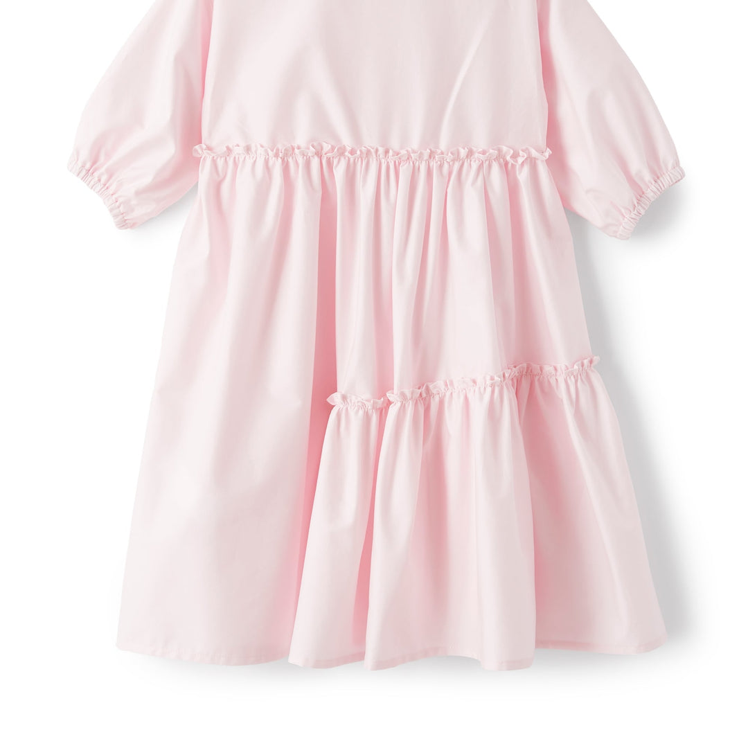 girls fashion pink dress