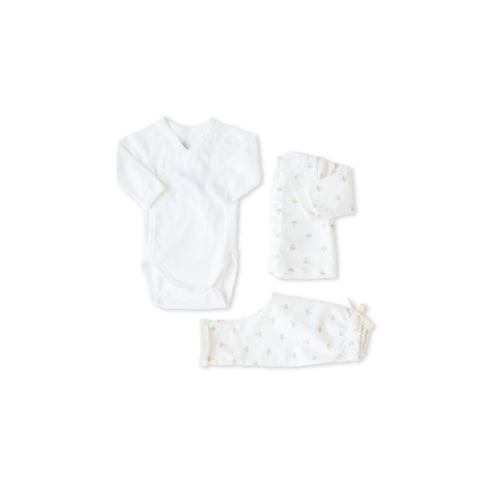 Baby Patterned Cotton Outfit