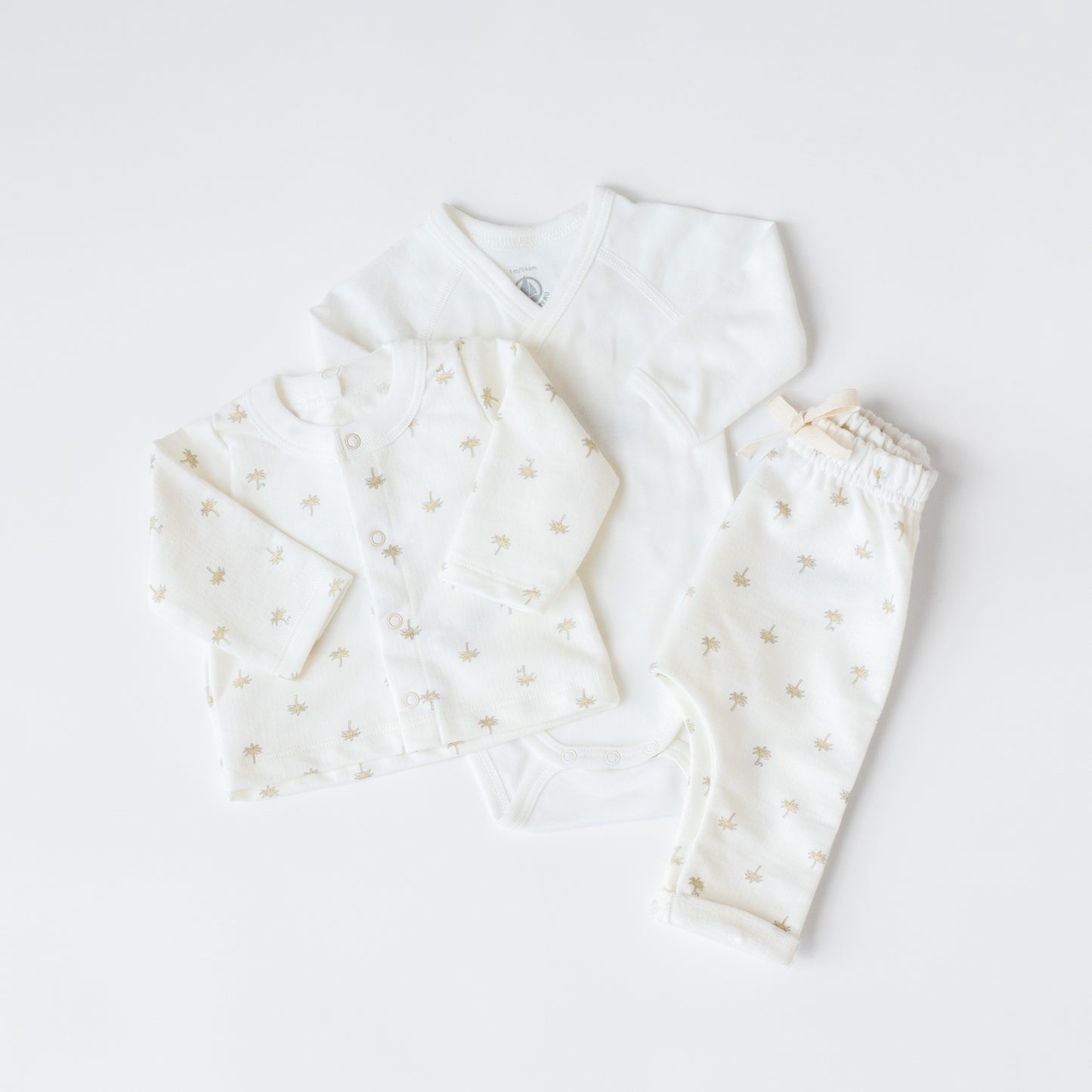 Baby Patterned Cotton Outfit Front
