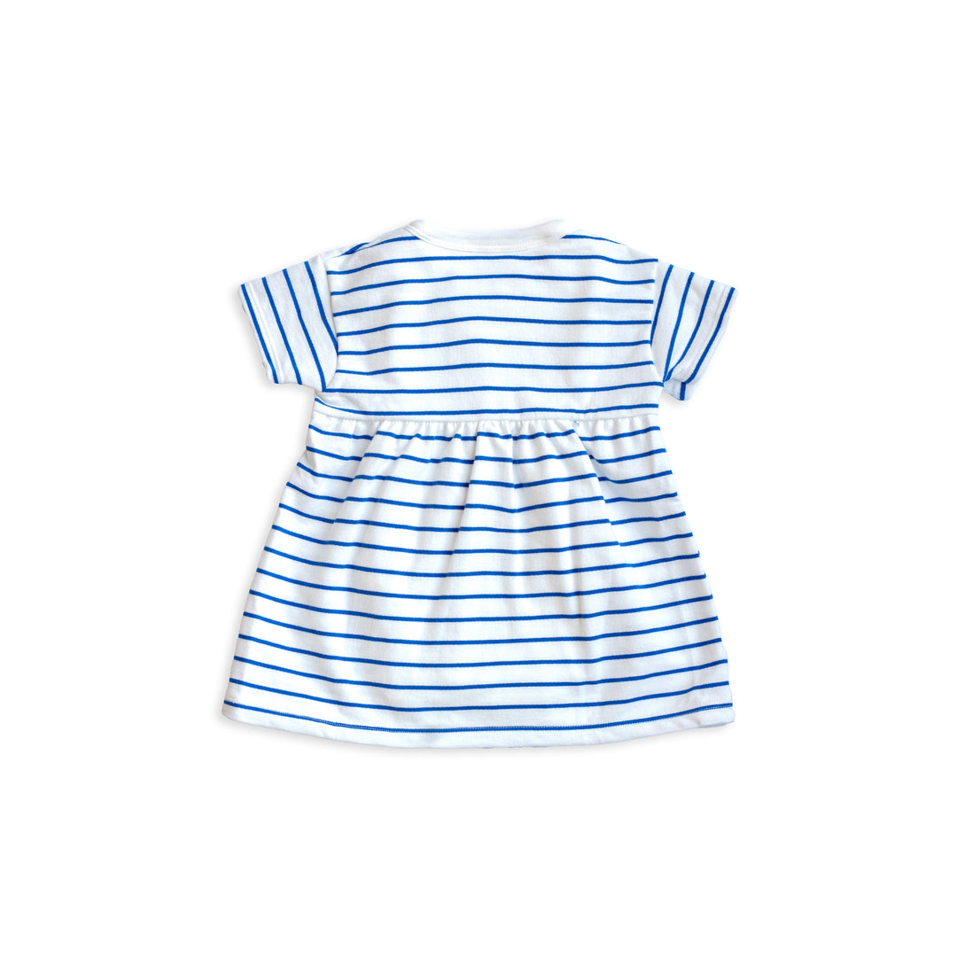 Baby Striped Dress Back