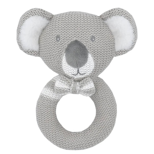 LIVING TEXTILES - Kevin The Koala Knitted Rattle