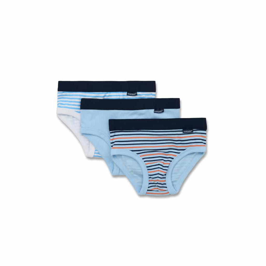 Boys Blue 3 Pack Underwear