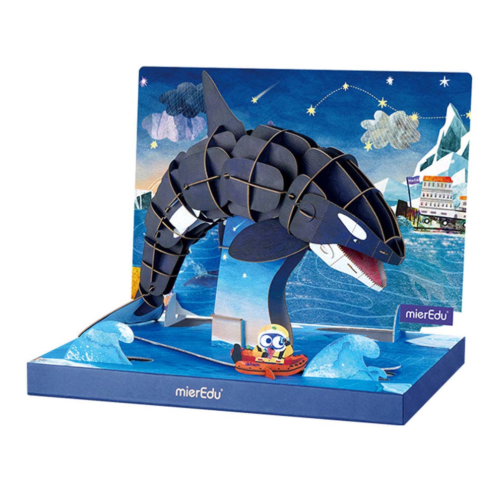 3D puzzles for kids orca whale