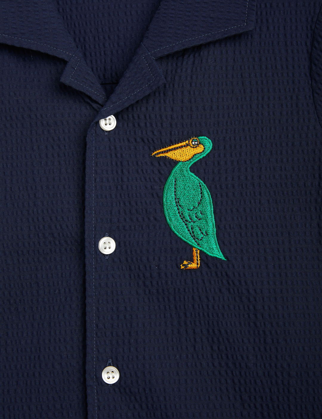 Mini Rodini - Pelican Button up detail