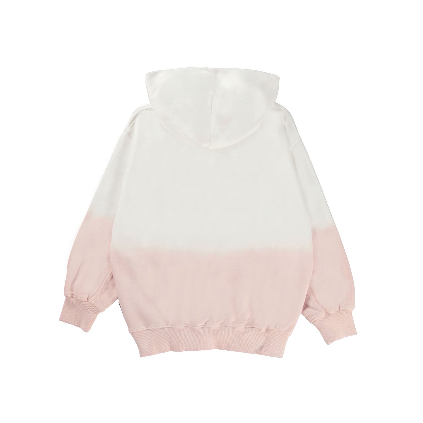 MOLO - White and Pink Tie Dye Hoodie