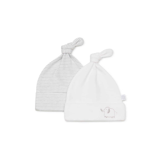 Two Pack Beanies Elephant FrontMARQUISE - Two Pack Beanies Elephant