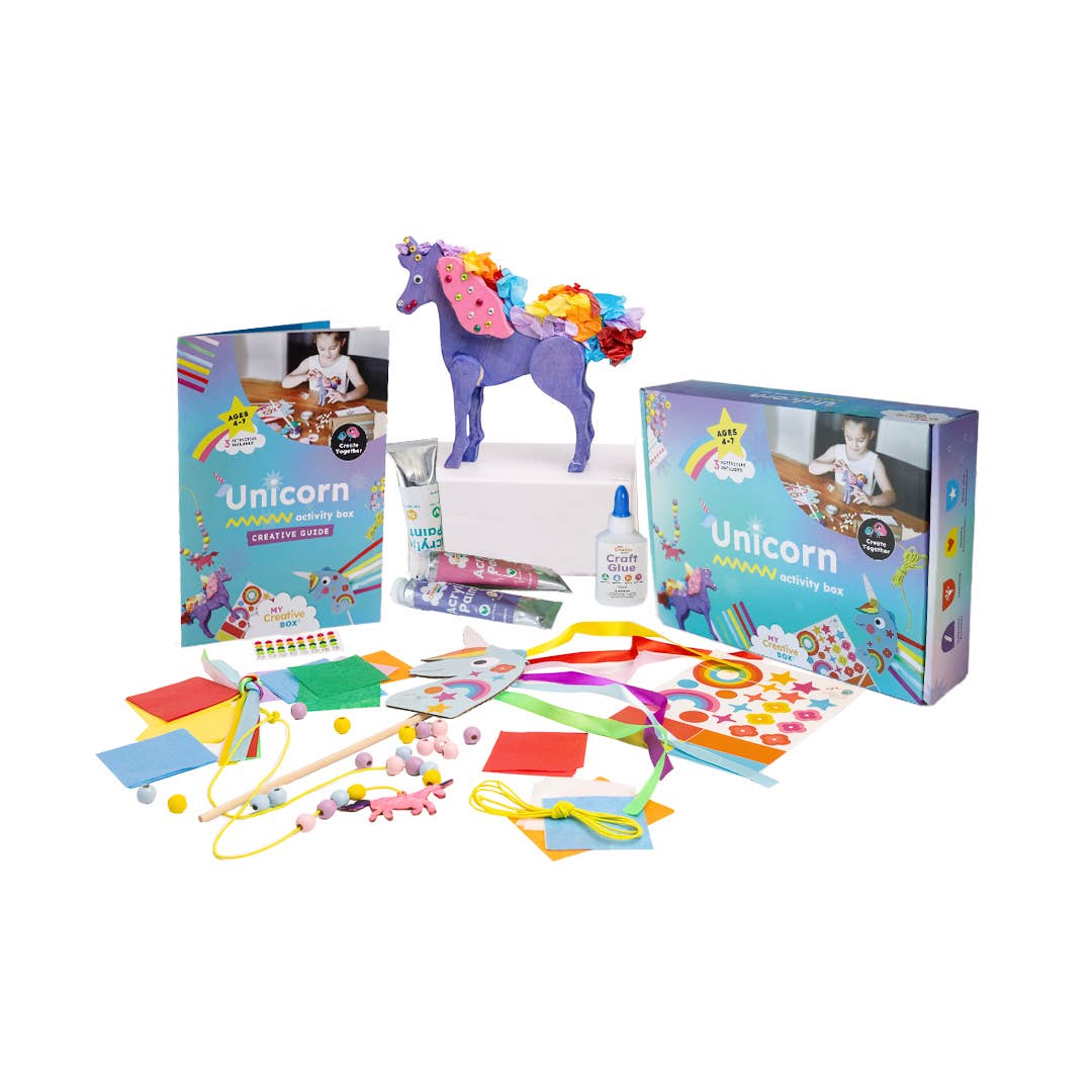 My creative box - Unicorn theme activity box