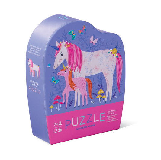 Mini Puzzle 12 pc Unicorn Magic