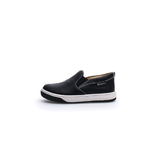 NATURINO - Savona Boys Savona Leather Navy Slip On