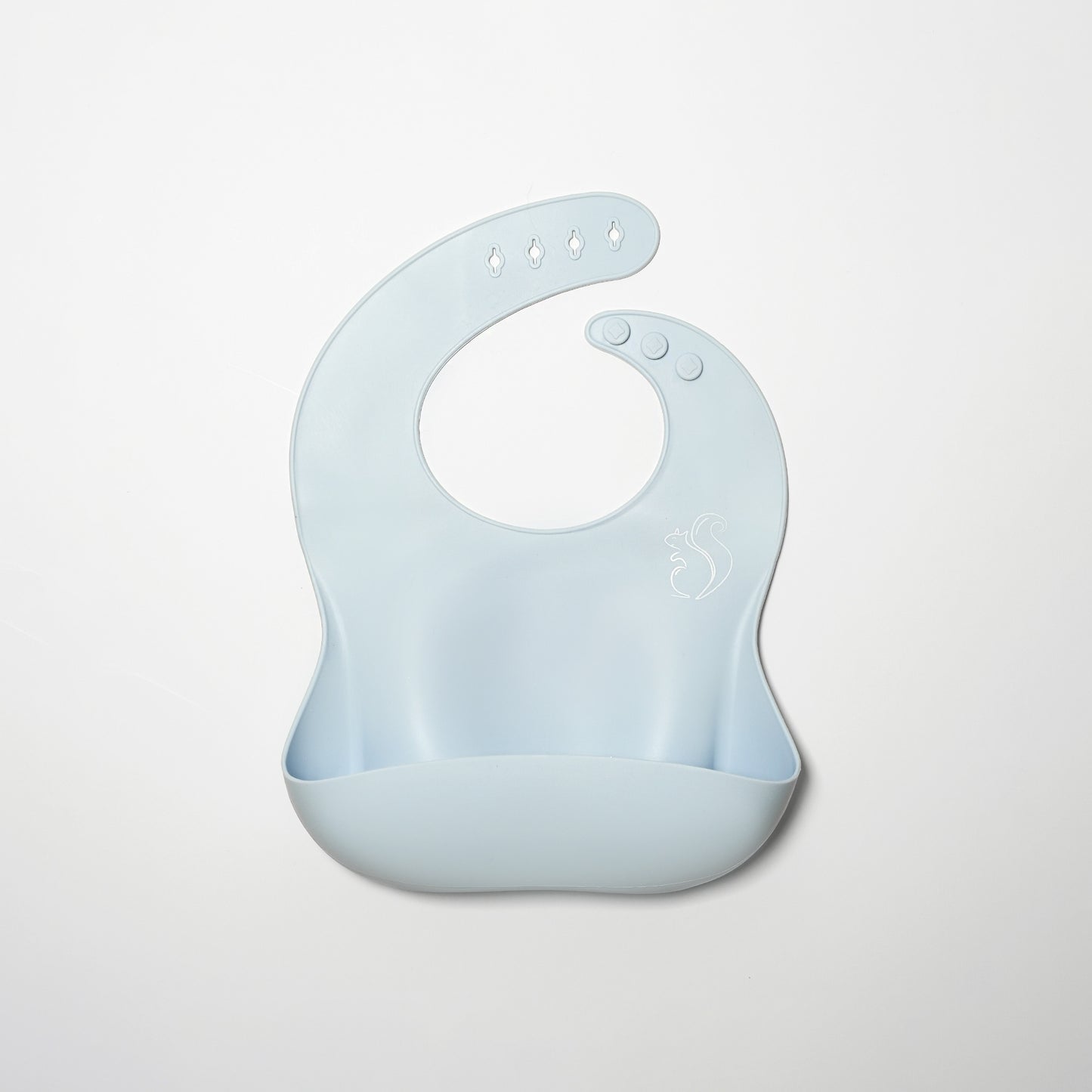 Nibble & Rest - Silicone Bib Blue 