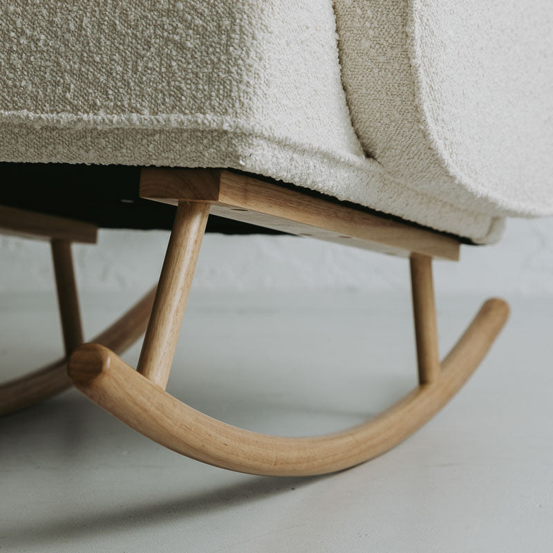 Nuage Interiors - Cloud Rocker wood detail