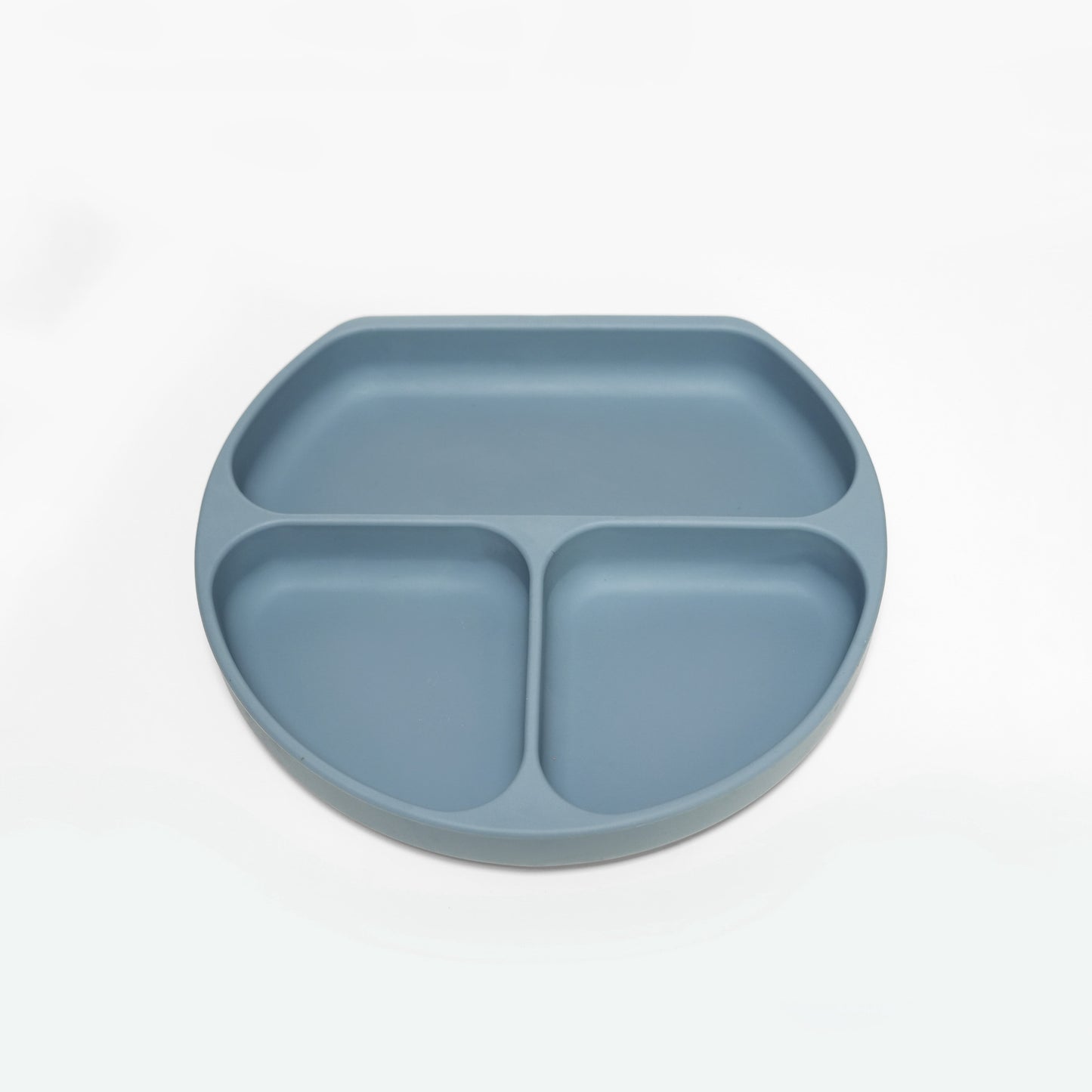 Nibble & Rest - Silicone Suction Plate Dusty Blue