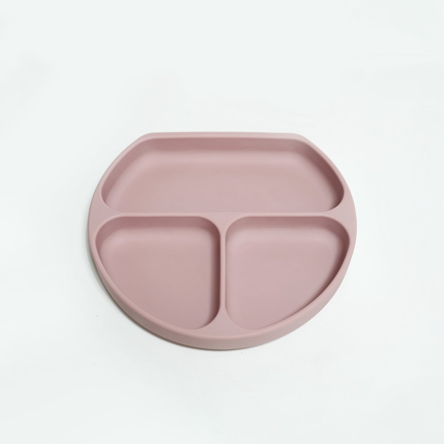 Nibble & Rest - Silicone Suction Plate Dusty Pink