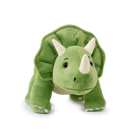 Green Triceratops Soft Toy