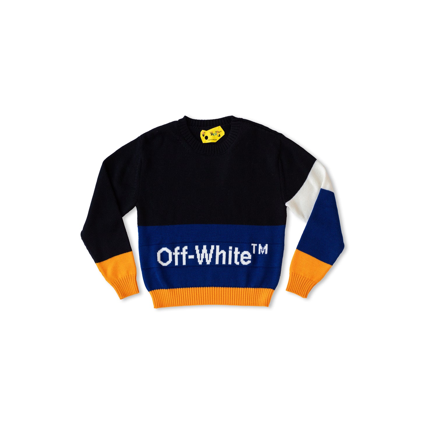 Off White - Colour Block Sweatshirt Front