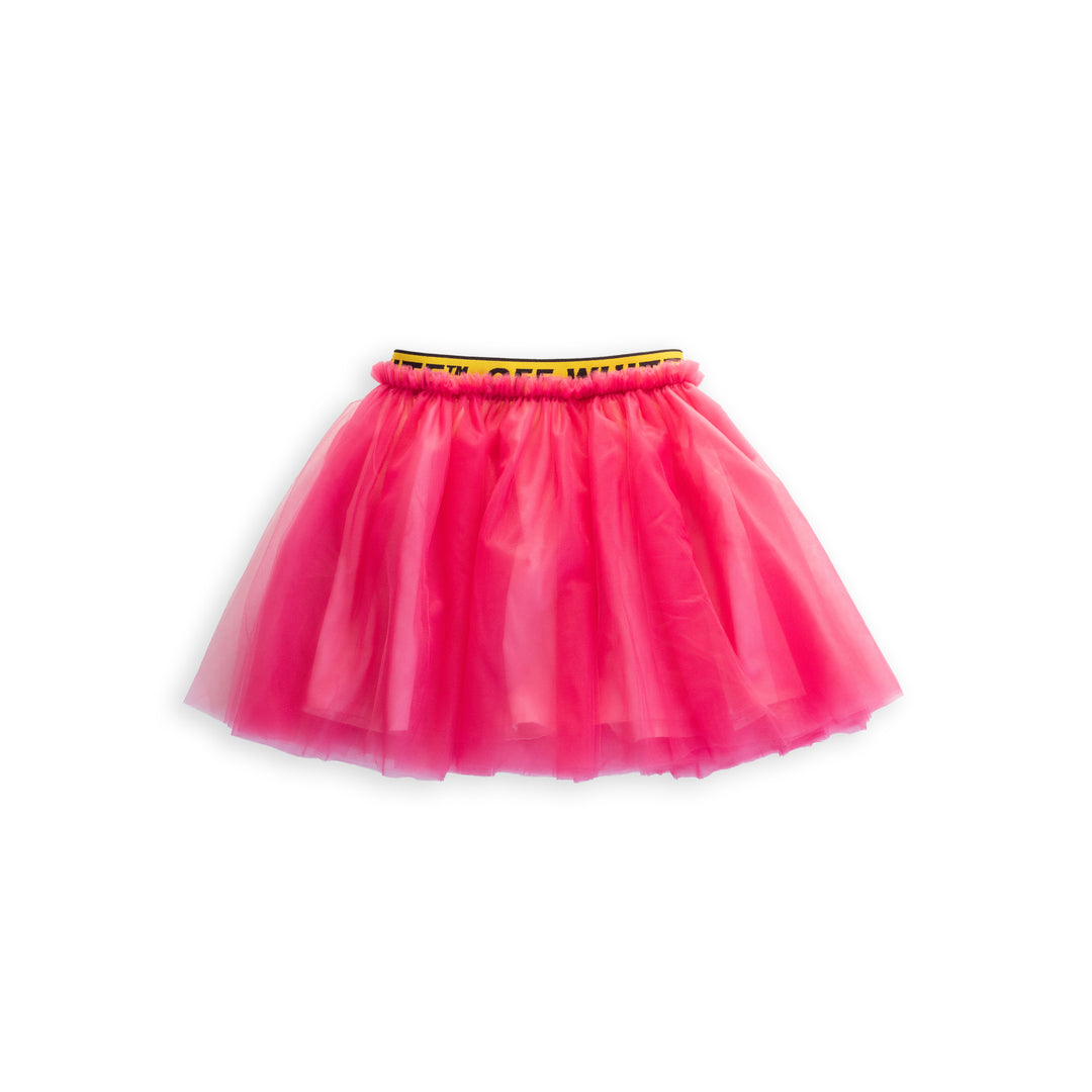 Off White - Layered Tulle Skirt